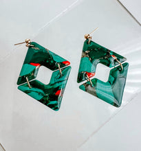 Load image into Gallery viewer, Double Chevron in Green